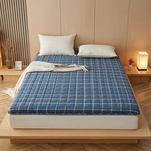 Load image into Gallery viewer, Thicken Cotton Mattress Topper,Foldable Camping Road Trip Floor Futon,Tatami Mat Sleeping Pad
