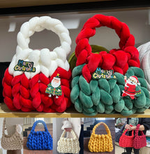 Load image into Gallery viewer, Women Chunky Yarn Knit Shoulder Bag ,Christmas Halloween gifts