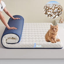 Load image into Gallery viewer, Cotton Mattress Pad, Machine Washable Mattress Protector Cover, Soft Cotton Top Cooling Mattress Topper  