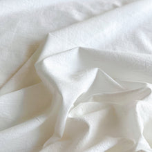 Load image into Gallery viewer, French Cotton Bed Skirt with Pleated Frills 22-Inch Drop Cotton Blend Dust Ruffle Soft Cozy Farmhouse Bedding