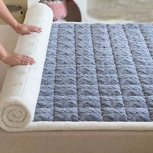 Load image into Gallery viewer, Soft Cotton Bed Mattress Topper With Plush Down Alternative Fill 