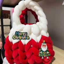 Load image into Gallery viewer, Women Chunky Yarn Knit Shoulder Bag ,Christmas Halloween gifts
