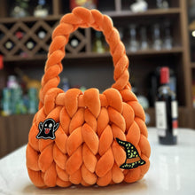 Load image into Gallery viewer, Women Chunky Yarn Knit Shoulder Bag ,Christmas Halloween gifts