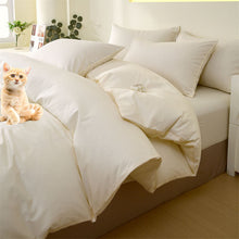 Load image into Gallery viewer, Super Soft Breathable Cotton Fitted Bed Sheet Duvet Cover