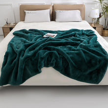 Load image into Gallery viewer, Faux Fur Blanket - Heavy Weight, Extra Soft Blanket - Machine Washable