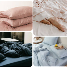 Load image into Gallery viewer, Luxury Bamboo Sheets,4pcs Bed Sheet Set