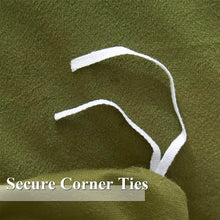 Load image into Gallery viewer, Velvet Duvet Cover Comforter Cover 3pcs Ultra Soft Cover Breathable Solid Luxury Flannel Velour Duvet Cover 