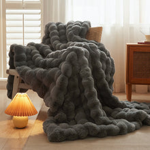 Load image into Gallery viewer, Faux Fur Blanket - Heavy Weight, Extra Soft Blanket - Machine Washable
