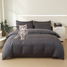 Load image into Gallery viewer, Super Soft Breathable Cotton Fitted Bed Sheet Duvet Cover