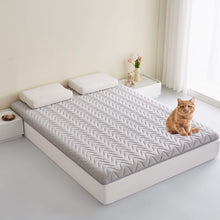Load image into Gallery viewer, Cotton Mattress Pad, Machine Washable Mattress Protector Cover, Soft Cotton Top Cooling Mattress Topper  