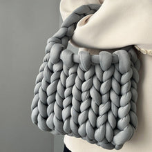 Load image into Gallery viewer, Women Chunky Yarn Knit Shoulder Bag ,Christmas Halloween gifts