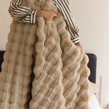 Load image into Gallery viewer, Faux Fur Blanket - Heavy Weight, Extra Soft Blanket - Machine Washable