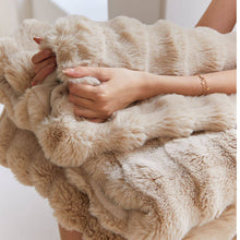 Load image into Gallery viewer, Faux Fur Blanket - Heavy Weight, Extra Soft Blanket - Machine Washable