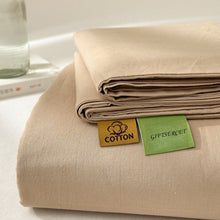 Load image into Gallery viewer, Super Soft Breathable Cotton Fitted Bed Sheet Duvet Cover