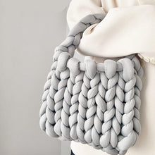 Load image into Gallery viewer, Women Chunky Yarn Knit Shoulder Bag ,Christmas Halloween gifts
