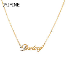 Load image into Gallery viewer, Personalized Name Necklace in 14k Gold Plated