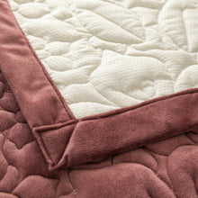 Load image into Gallery viewer, Velvet Anti-Slip Sectional Couch Cover , Cover for quilted sectional sofa