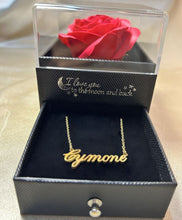 Load image into Gallery viewer, Personalized Name Necklace in 14k Gold Plated