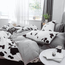 Load image into Gallery viewer, Washed Cotton Duvet Cover Set 3 Piece Home Bedding Sets