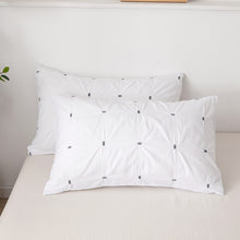 Load image into Gallery viewer, Washed Cotton Duvet Cover Set 3 Piece Home Bedding Sets