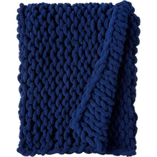 Load image into Gallery viewer, Handmade Chunky Knit Blanket