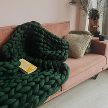 Load image into Gallery viewer, Arm Knit Blanket