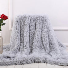 Load image into Gallery viewer, Soft Faux Fur Throw Blanket