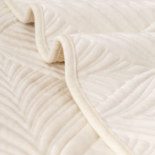 Load image into Gallery viewer, Velvet Anti-Slip Sectional Couch Cover , Cover for quilted sectional sofa