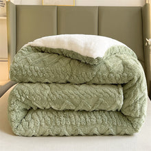 Load image into Gallery viewer, Thicken Lamb Cashmere Blanket Bed Quilt