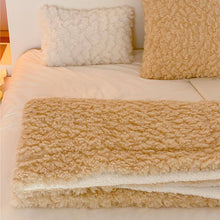 Load image into Gallery viewer, Soft Sherpa Throw Blanket for Couch Sofa - Fuzzy Soft Cozy Blanket for Bed