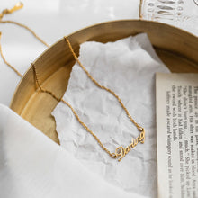 Load image into Gallery viewer, Personalized Name Necklace in 14k Gold Plated