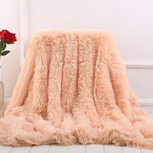 Load image into Gallery viewer, Soft Faux Fur Throw Blanket