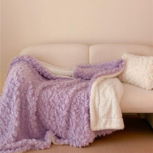 Load image into Gallery viewer, Soft Sherpa Throw Blanket for Couch Sofa - Fuzzy Soft Cozy Blanket for Bed