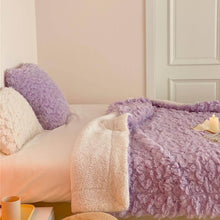 Load image into Gallery viewer, Soft Sherpa Throw Blanket for Couch Sofa - Fuzzy Soft Cozy Blanket for Bed