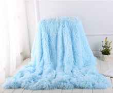 Load image into Gallery viewer, Soft Faux Fur Throw Blanket