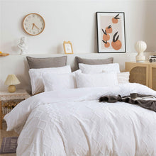 Load image into Gallery viewer, Geometric Craft Duvet Cover Set,Luxury Bedding Set