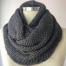 Load image into Gallery viewer, Christmas Gift, Handmade scarves, mustard scarf, knit scarf, Cowl Scarf, İnfinity scarf, chunky scarf, Best Gift İdea