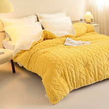 Load image into Gallery viewer, Thicken Lamb Cashmere Blanket Bed Quilt