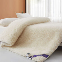 Load image into Gallery viewer, Wool Mattress Topper, Extra Plush Mattress Pad