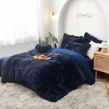 Load image into Gallery viewer, Luxury Plush Shaggy Duvet Cover Set