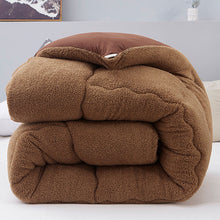Load image into Gallery viewer, Thicken Lamb Cashmere Blanket Bed Quilt