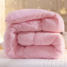 Load image into Gallery viewer, Thicken Lamb Cashmere Blanket Bed Quilt