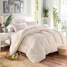 Load image into Gallery viewer, Thicken Lamb Cashmere Blanket Bed Quilt