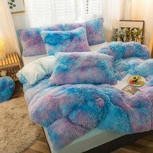 Load image into Gallery viewer, Luxury Plush Shaggy Duvet Cover Set