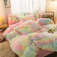 Load image into Gallery viewer, Luxury Plush Shaggy Duvet Cover Set
