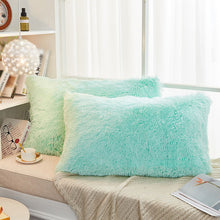 Load image into Gallery viewer, 2PCS Plush Shaggy Ultra Soft Pillow Cover