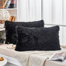 Load image into Gallery viewer, 2PCS Plush Shaggy Ultra Soft Pillow Cover