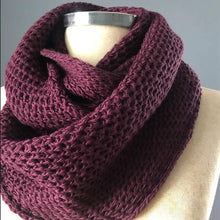Load image into Gallery viewer, Christmas Gift, Handmade scarves, mustard scarf, knit scarf, Cowl Scarf, İnfinity scarf, chunky scarf, Best Gift İdea