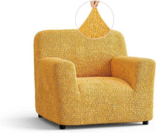Load image into Gallery viewer, Chair Cover - Soft Polyester Fabric Slipcover - Form Fit Stretch Stylish Armchair Slipcover
