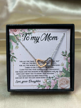 Load image into Gallery viewer, To My Mom Gifts,Granddaughter Necklace, Granddaughter Gifts, To My Granddaughter,Necklace for women ,Thank you necklace